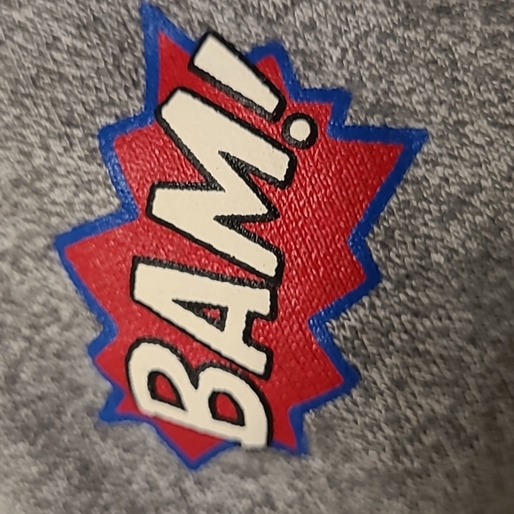 H&M denim jacket with soft grey sleeves - Picture 4 of 8